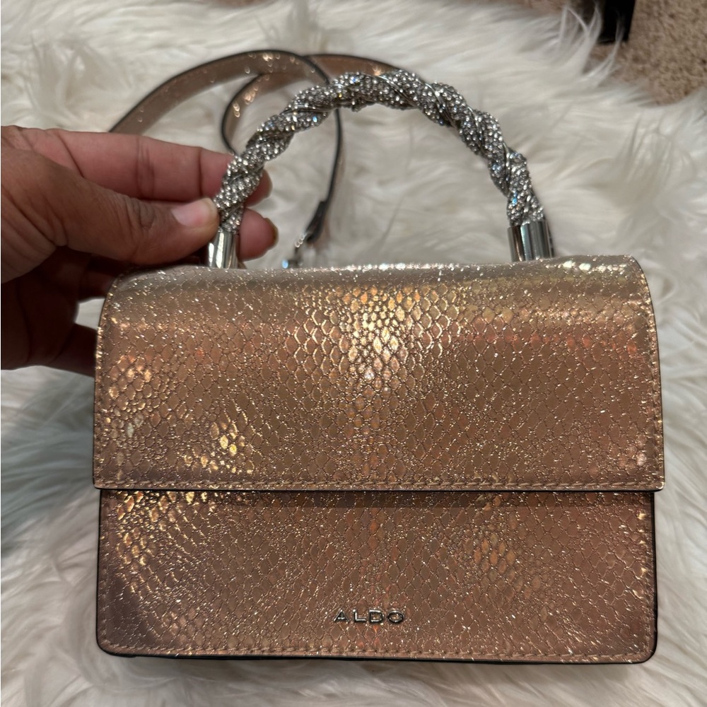 Aldo glittery‎ purse - Picture 3 of 4